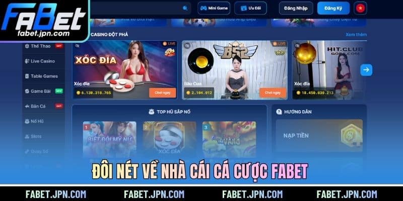 Đôi nét về nhà cái cá cược FABET 
